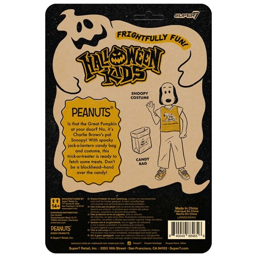 ReAction Figures - Halloween Kids - Snoopy Girl (Peanuts)