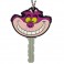Soft Touch PVC Key Holders - Disney - Alice In Wonderland - Cheshire Cat