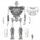 Super Cyborg Figures - The Iron Giant - 11" Iron Giant (Clear)