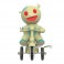 Super Cycles Figures - Super7 - Mummy Boy (Glow w/ Glow Trike)
