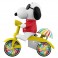 Super Cycles Figures - Peanuts - Joe Cool (Red w/ Yellow Trike)