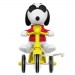 Super Cycles Figures - Peanuts - Joe Cool (Red w/ Yellow Trike)