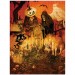Puzzles - 500 Pcs - Halloween At The Cemetery Jigsaw Puzzle