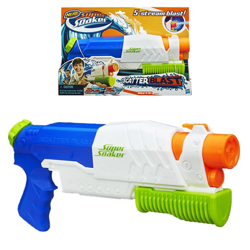 BBCW Distributors > HASBRO INC > Nerf Super Soaker Scatterblast