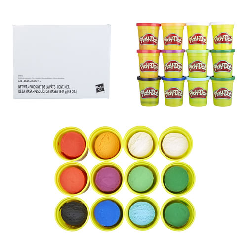 BBCW Distributors > Special Order > Play-Doh - 12-Pack Bulk Winter Color  Cans - AF00