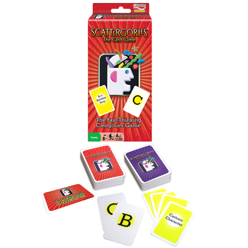 BBCW Distributors > Special Order > Card Games Scattergories The Card