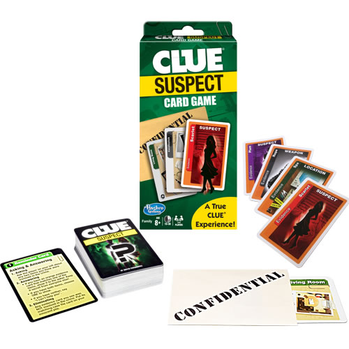 BBCW Distributors > Special Order > Card Games Clue Suspect Card Game