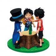 Ichibansho Revible Moment Figures - One Piece - Ace & Sabo & Luffy (Dramatic Memories)