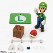 S.H.Figuarts Figures - Super Mario - Luigi