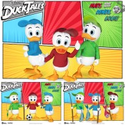 Dynamic 8-ction Heroes Figures - Disney / DuckTales - DAH-069 Huey Dewey Louie 3-Pack