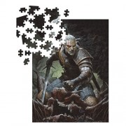 Puzzles - 1000 Pcs - The Witcher 3: Wild Hunt - Geralt Trophy Puzzle