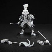Usagi Yojimbo Figures - Samurai Usagi Yojimbo 40th Anniversary (Black & White Version)