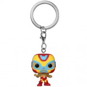 Pocket Pop! Keychains - Marvel - Luchadores - El Heroe Invicto (Iron Man)
