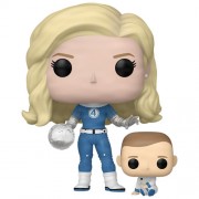 Pop! Marvel - Fantastic Four: First Steps - S01 - Invisible Woman & Franklin