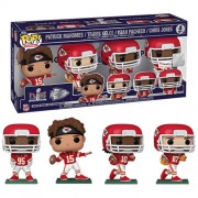 Pop! Football - NFL - Super Bowl 2024 - Chiefs 4-Pack (Exclusive)