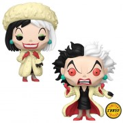 Pop! Disney - 101 Dalmatians (1961 Movie) - Cruella De Vil (Classic) w/ Chase