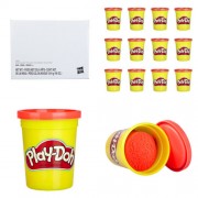 Play-Doh - 12-Pack Bulk Red Color Cans - AF00