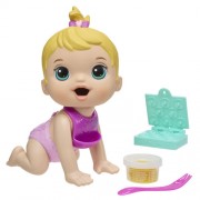 Baby Alive Dolls - Lil Snacks - Blonde Hair Baby Doll - 5X46