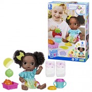 Baby Alive Dolls - Fruity Sips - Black Hair Baby Doll - XW01
