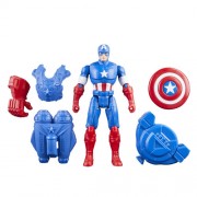 Avengers Figures - Epic Hero Series - 4" Battle Gear Captain America - 5X00