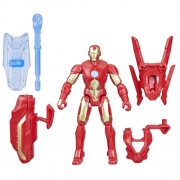 Avengers Figures - Epic Hero Series - 4" Battle Gear Iron Man - 5X00