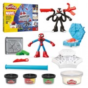 Play-Doh Marvel - Spider-Man Launch & Slice Battle Playset - 5L00