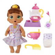 Baby Alive Dolls - Bubbly Tea Party - Sophia Sparkle Brown Hair Baby - 5X00