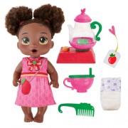 Baby Alive Dolls - Bubbly Tea Party - Berry Boo Black Hair Baby Doll - 5X00