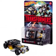 Transformers Figures - Hot Wheels x Transformers Mash-Up - Deluxe Class - Bone Shaker - 5X00