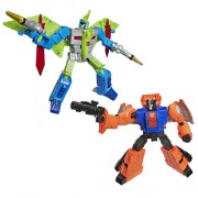 Transformers Gen Figures - Age Of The Primes - Leader Class - G2 Dinobot Swoop And Sludge - 5L00