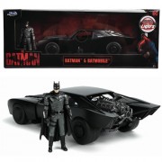 1:18 Scale Diecast - Hollywood Rides - The Batman (2022 Movie) - Batmobile w/ Batman Figure