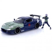 1:24 Scale Diecast - Hollywood Rides - Naruto: Shippuden - 1993 Mazda RX-7 w/ Kakashi Hatake