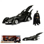 1:24 Scale Diecast - Hollywood Rides - DC - 1995 Batman Forever Batmobile w/ Batman Figure
