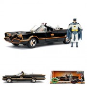 1:24 Scale Diecast - Hollywood Rides - DC - 1966 Classic TV Series Batmobile w/ Batman Figure