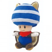 Nintendo Plush - Super Mario - 8" Blue Flying Squirrel Toad