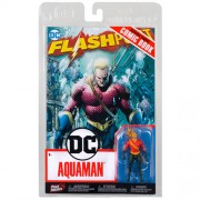 Page Punchers 3" Scale Figure w/ Comic - DC - W03 - Aquaman w/ Flashpoint Comic