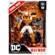 Page Punchers 7" Scale Figure w/ Comic - DC - W02 - The Flash - Heatwave