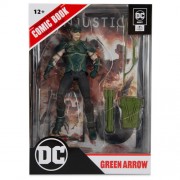 Page Punchers 7" Scale Figure w/ Comic - DC - W03 - Injustice 2 - Green Arrow w/ Comic