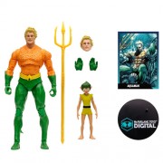 DC Direct (MTD) Figures - DC Classic - 7" Scale Aquaman w/ (MTD) Collectible