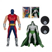 DC Multiverse Figures - JSA: Black Vengeance - 7" Scale The Spectre Vs. Atom Smasher Megafig 2-Pack