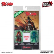 Page Punchers 3" Scale Figure w/ Comic - Spawn - W01 - Gunslinger And Auger (Spawn #309)