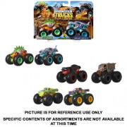 1:64 Scale Diecast - Hot Wheels - Monster Trucks - Demolition Doubles 2-Pack Assortment