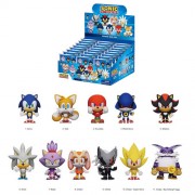 3D Foam Collectible Bag Clips - Sonic -S02 - 24pc Blind Bag Display