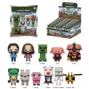 3D Foam Collectible Bag Clips - A Minecraft Movie - S01 - 24pc Blind Bag Display