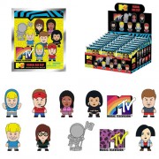 3D Foam Collectible Bag Clips - MTV - S01 - 24pc Blind Bag Display