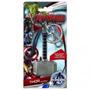 Marvel Keychains - Avengers 2 Age Of Ultron Movie - Thor Hammer Pewter Key Ring
