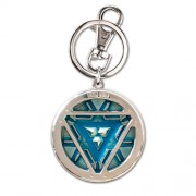 Keychains - Marvel - Pewter Iron Man ARC Reactor (Glow in The Dark) - Colored