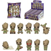 3D Foam Collectible Bag Clips - Marvel - Groot Collection - 24pc Blind Bag Display