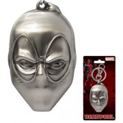 Keychains - Marvel - Deadpool Head Pewter Key Ring