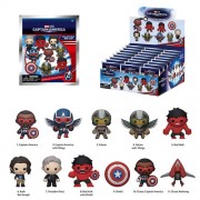 3D Foam Collectible Bag Clips - Marvel - Cap America Brave New World - S01 - 24pc Blind Bag Display